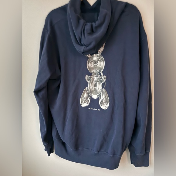 Uniqlo X Jeff Koons Navy Pullover Hoodie - Size XL - Picture 3 of 6